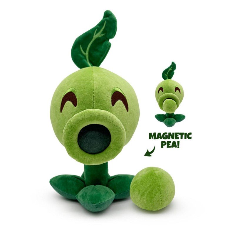 Plants vs. Zombies peluche Peashooter 22 cm | 0810190433362