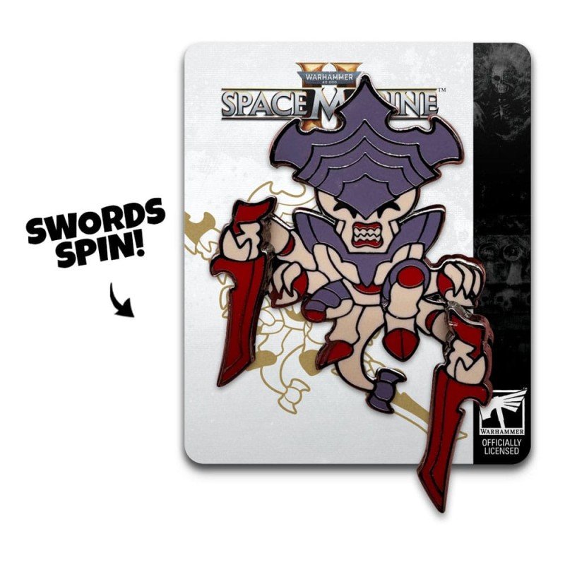 Space Marine 2 pin Tyranid Warrior 5 cm | 0810190433829