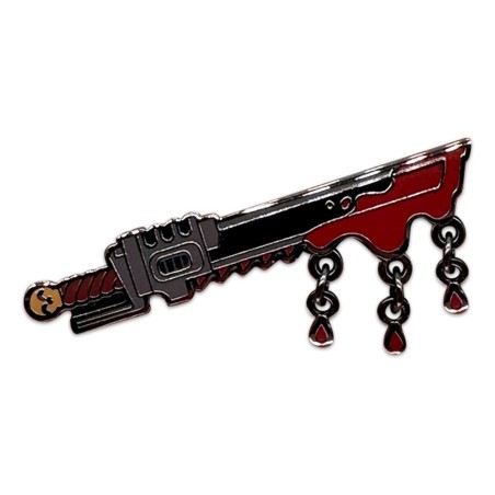 Space Marine 2 Pin Badge Chainsword 5 cm | 0810190433836