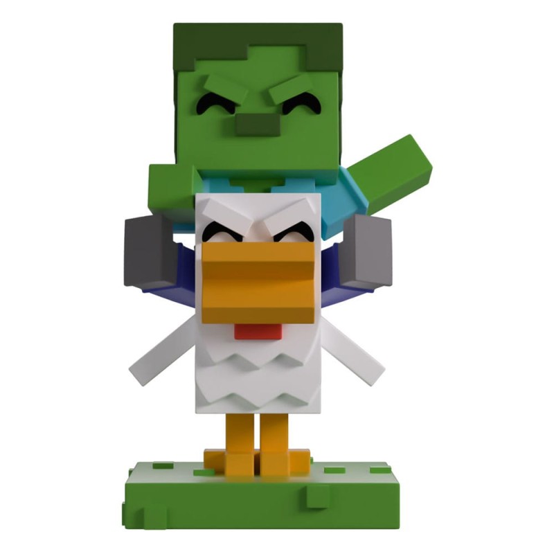 Minecraft Vinyl Figure Chicken Jockey 12 cm | 0810190434291