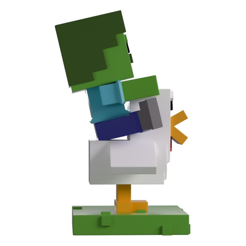 Minecraft Vinyl figurine Chicken Jockey 12 cm | 0810190434291