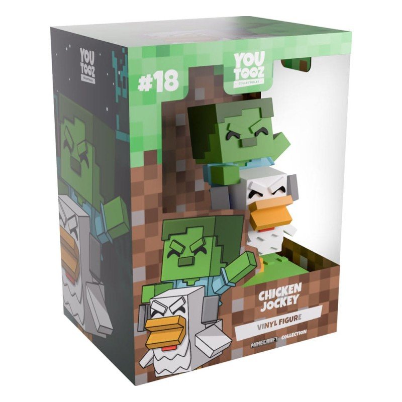 Minecraft Vinyl figurine Chicken Jockey 12 cm | 0810190434291