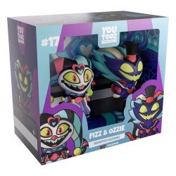 Helluva Boss Vinyl Figures Fizz & Ozzie Monitor Buddiez | 0810190435007
