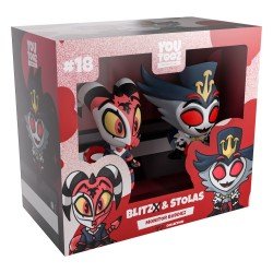 Helluva Boss Vinyl Figures Blitzo & Stolas Monitor Buddiez | 0810190435014