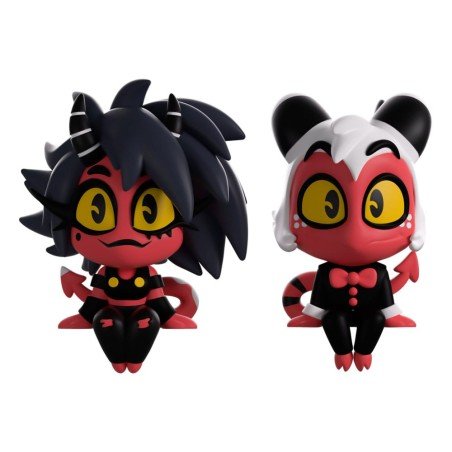 Helluva Boss Vinyl Figures Millie & Moxxie Monitor Buddiez | 0810190435021
