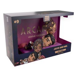 Arcane pack 2 Vinyl figurines Jayce & Mel 10 cm | 0810190436806