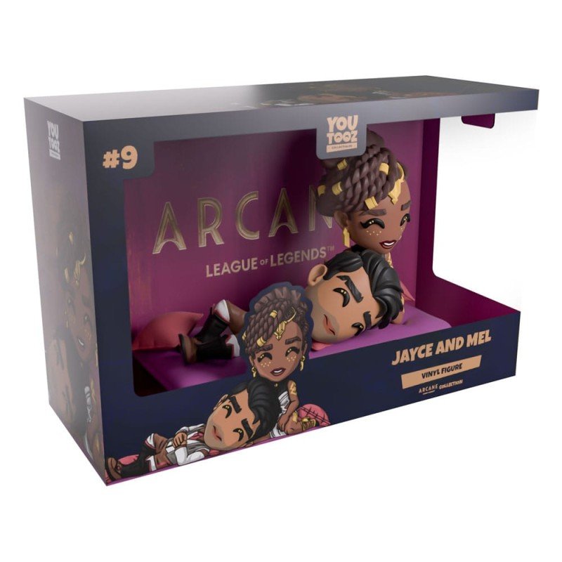 Arcane pack 2 Vinyl figurines Jayce & Mel 10 cm | 0810190436806