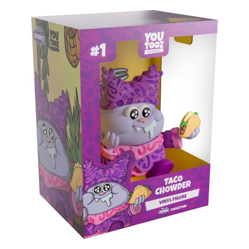Chowder Vinyl figurine Taco Chowder 10 cm | 0810190437094