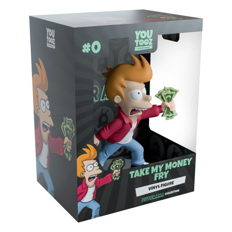 Futurama Vinyl figurine Take my Money Fry 13 cm            