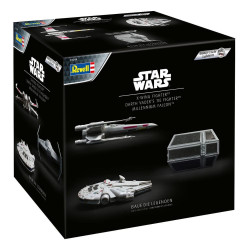 Star Wars - Advent Calendar - Millennium Falcon, X-Wing Fighter, Darth Vader's Tie Fighter