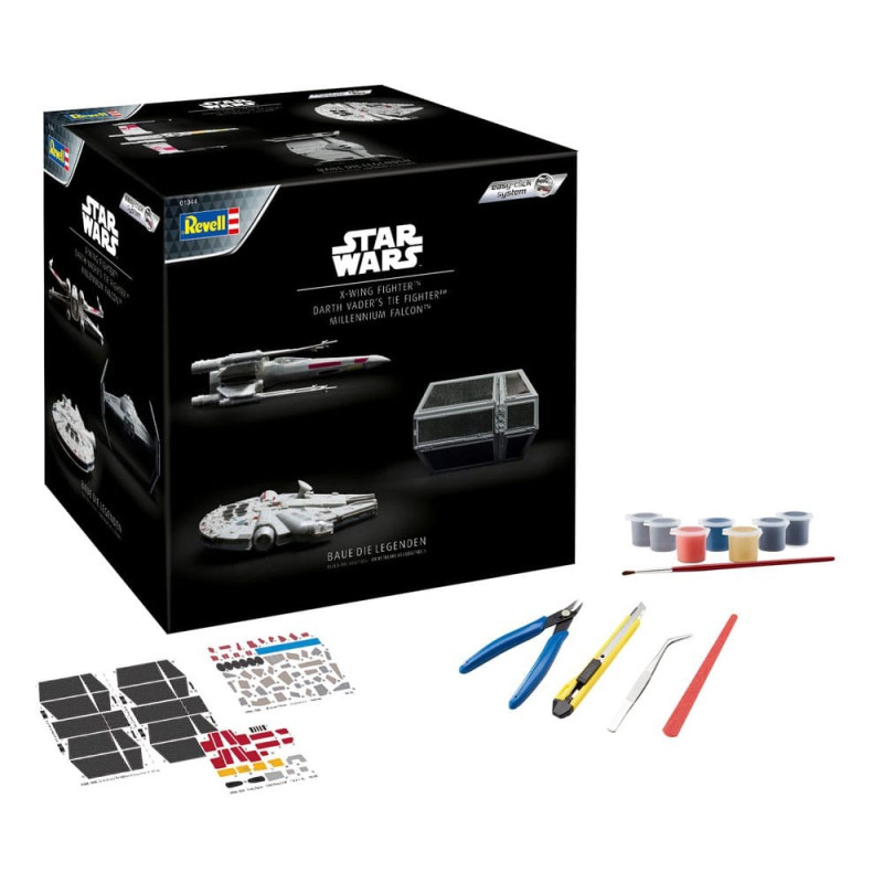 Star Wars - Advent Calendar - Millennium Falcon, X-Wing Fighter, Darth Vader's Tie Fighter