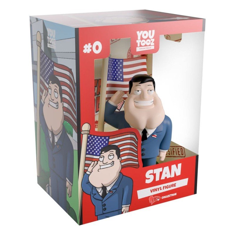 American Dad Vinyl figurine Stan 14 cm | 0810163650093