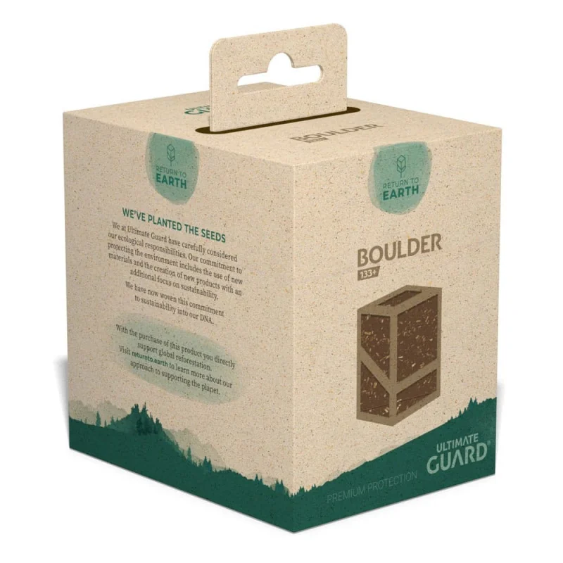 Ultimate Guard Return To Earth Boulder Deck Case 133+ Standaard Maat Bruin | 4056133025195