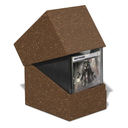 Ultimate Guard Return To Earth Boulder Deck Case 133+ taille standard Marron