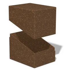 Ultimate Guard Return To Earth Boulder Deck Case 133+ Standard Size Brown | 4056133025195