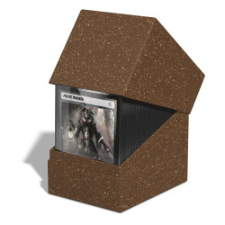 Ultimate Guard Return To Earth Boulder Deck Case 133+ taille standard Marron