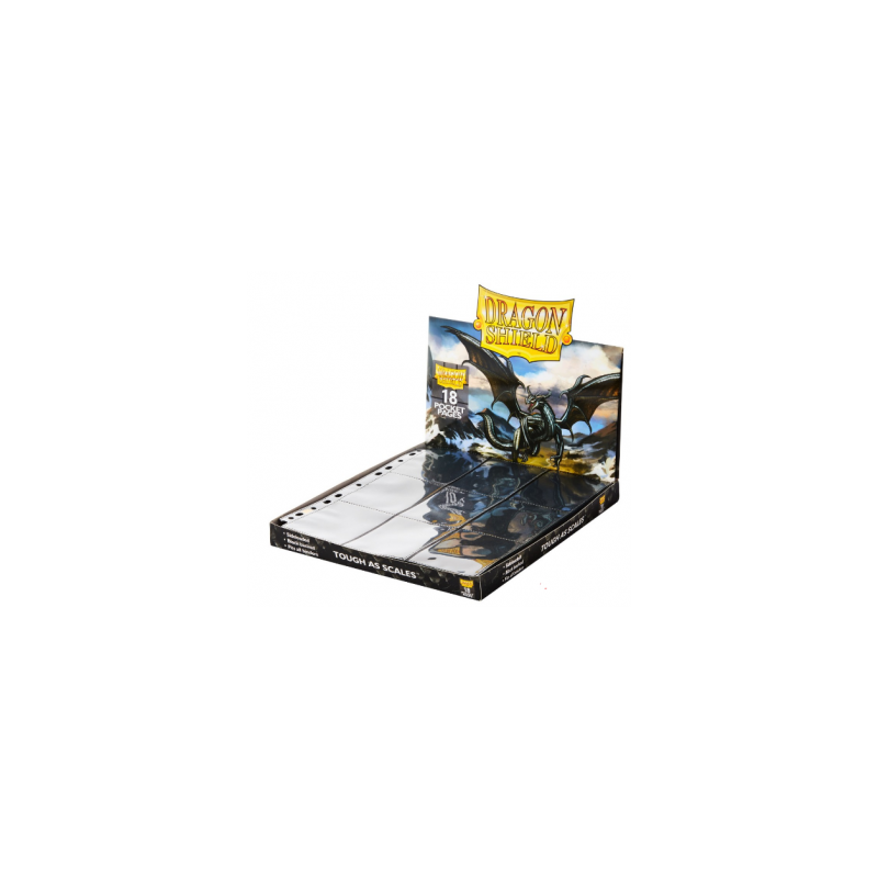 Brand: Dragon Shield
18-Pocket Pages Display (50 pages)
Designed for standard-sized cards
Side loading