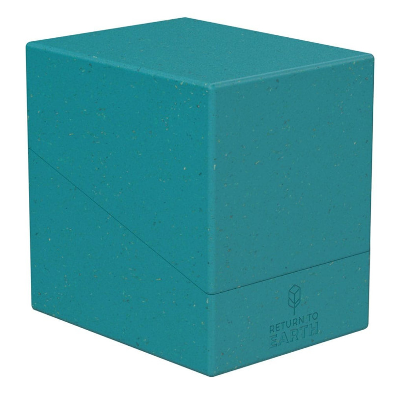 Ultimate Guard Return To Earth Boulder Deck Case 133+ taille standard Bleu Pétrole