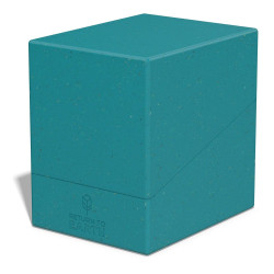 Ultimate Guard Return To Earth Boulder Deck Case 133+ taille standard Bleu Pétrole