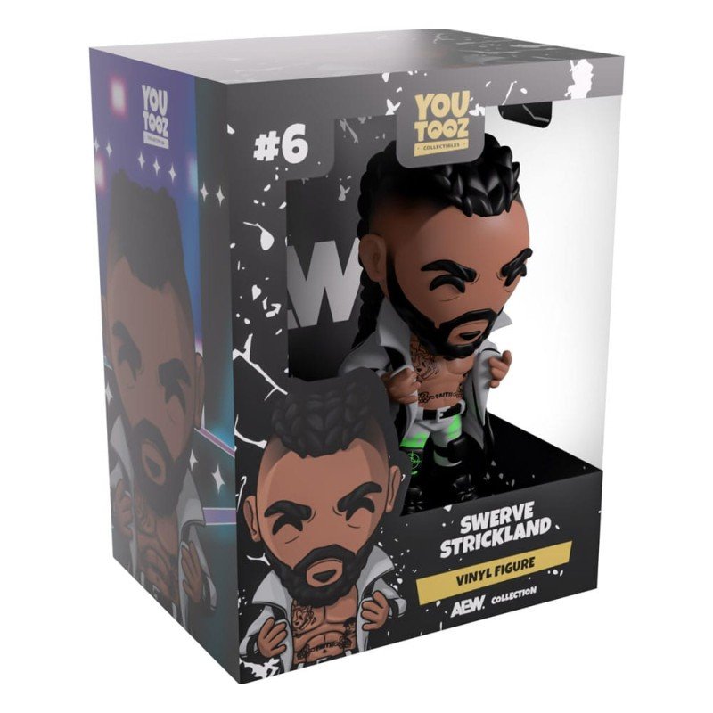 All Elite Wrestling Vinyl figurine Swerve Strickland 12 cm | 0810163654589