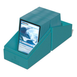Ultimate Guard Return To Earth Boulder Deck Case 133+ taille standard Bleu Pétrole
