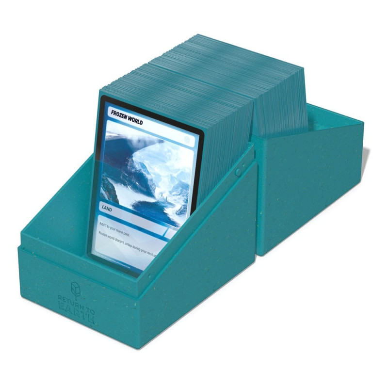 Ultimate Guard Return To Earth Boulder Deck Case 133+ Standard Size Petrol Blue