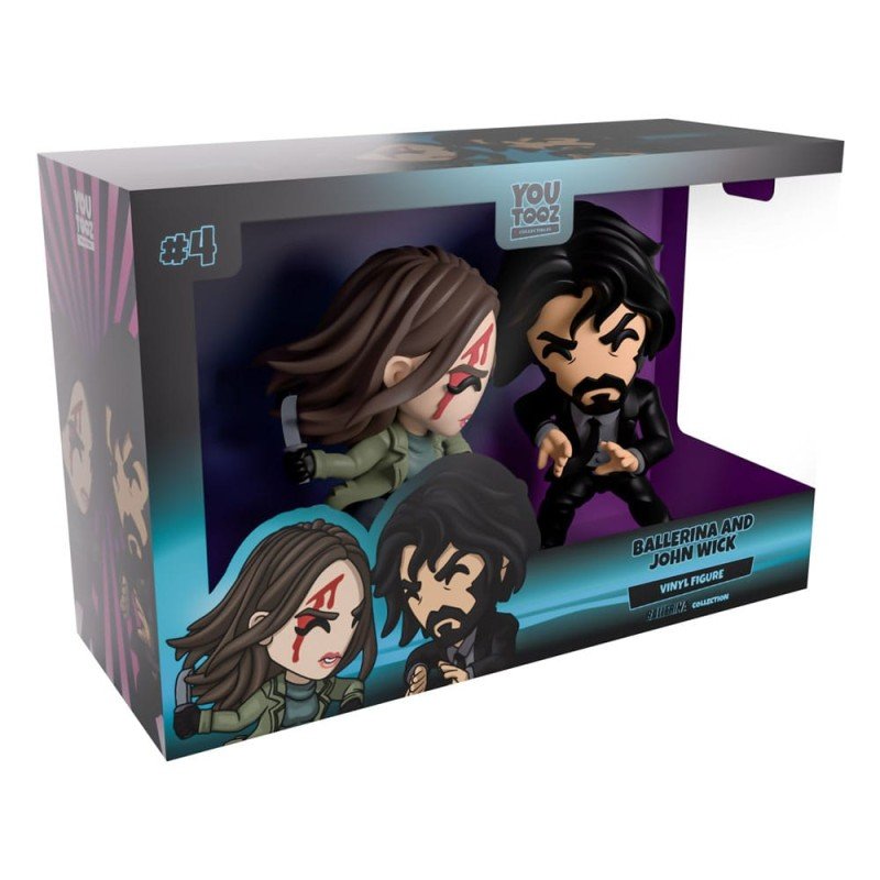 John Wick: Ballerina Vinyl Figures 2-Pack Ballerina & John Wick 11 cm | 0810163654831