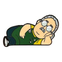 Sakamoto Days Pin Badge Laying Down Sakamoto 5 cm 