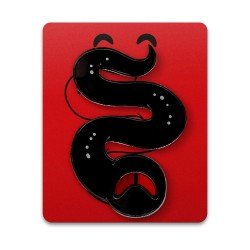 Cult of The Lamb Pin Badge Snake 5 cm | 0810163657474