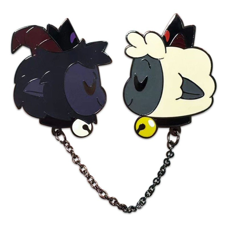 Cult of The Lamb Pin Badge Goat & Lamb 5 cm | 0810163657504