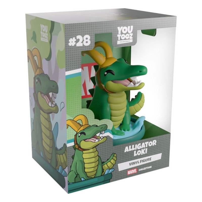 Marvel Companions Vinyl Figure Alligator Loki 11 cm | 0810163657665