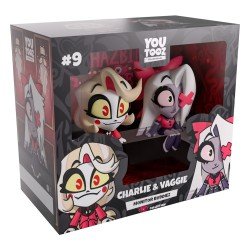 Hazbin Hotel Vinyl Figures Charlie & Vaggie Monitor Buddiez | 0810163658013