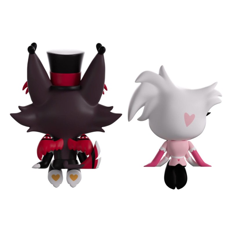 Hazbin Hotel Vinyl Figures Angel Dust & Husk Monitor Buddiez | 0810163658020