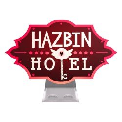 Hazbin Hotel Nightlight Logo Stand 13 cm 
