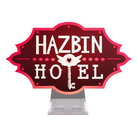 Hazbin Hotel Nightlight Logo Stand 13 cm | 0810163658914