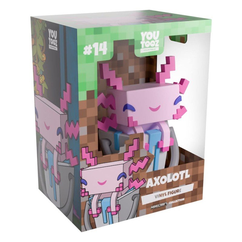 Minecraft Vinyl Figure Axolotl 10 cm | 0810163659393