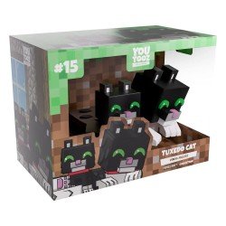 Minecraft Vinyl Figure Tuxedo Cat 6 cm | 0810163659409