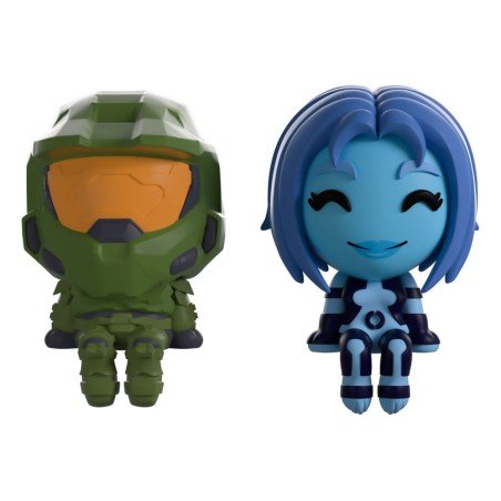 Halo Vinyl Figures The Master Chief & Cortana Monitor Buddiez | 0810163659942