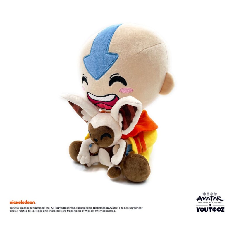 Avatar: The Last Airbender peluche Aang and Momo 30 cm | 0420486774385
