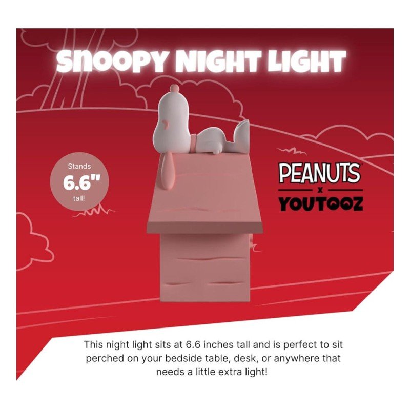 Peanuts Veilleuse Snoopy 17 cm | 0810140784841