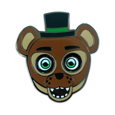 Five Nights at Freddy´s pin Popgoes The Weasel Glow in the Drak Spinning 5 cm       