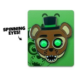 Five Nights at Freddy´s pin Popgoes The Weasel Glow in the Drak Spinning 5 cm       