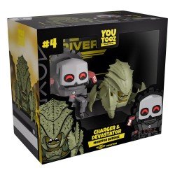 Helldivers 2 pack 2 Vinyl figurines Monitor Buddiez Charger & Devastator 7 cm