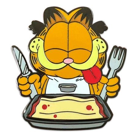 Garfield pin Disco Garfield Lasagna Dinner 5 cm | 0810140789471