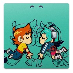 Scott Pilgrim Pin Badge Scott & Ramona Kissing 5 cm | 0810140789518