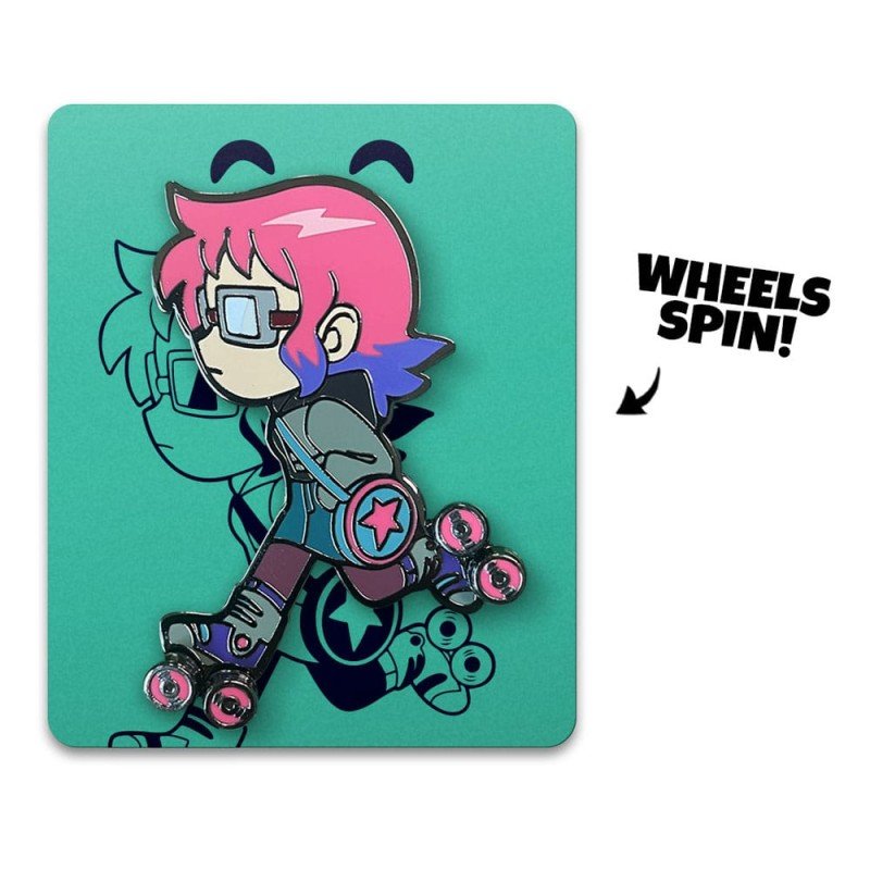 Scott Pilgrim pin Ramona Skating 5 cm | 0810140789525