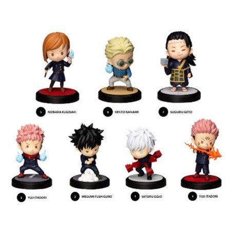 Jujutsu Kaisen Hero Box Cursed Series Mini Figures 8 cm Display (6) | 4895217501299