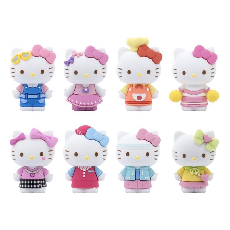 Sanrio Mini-Doll Cute Outfits Series Mini Figures Hello Kitty 5 cm Display (12) | 4895217515333