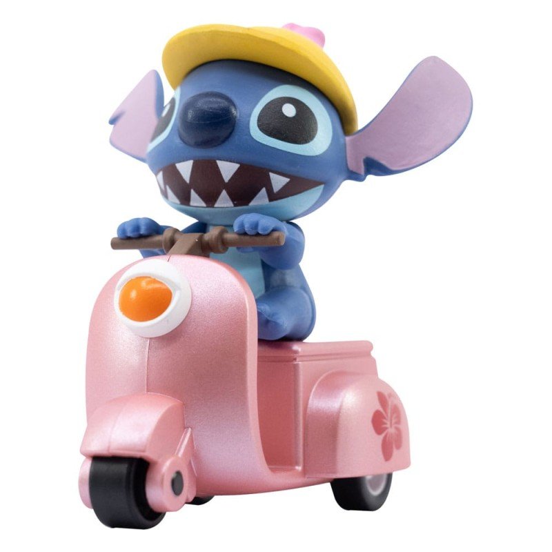 Lilo & Stitch assortiment véhicules à friction avec figurine Zoom Hero Stitch (Blind Box Ver.) (12) | 4895217557586