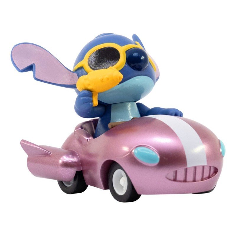 Lilo & Stitch assortiment véhicules à friction avec figurine Zoom Hero Stitch (Blind Box Ver.) (12) | 4895217557586